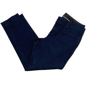 Banana Republic Factory Jackson Fit Navy Cropped Ankle Dress Pants (Size 8)